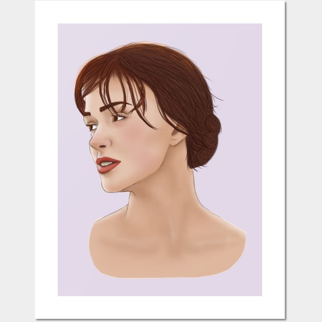 Miss Elizabeth Bennet Wall Art by angiedf28